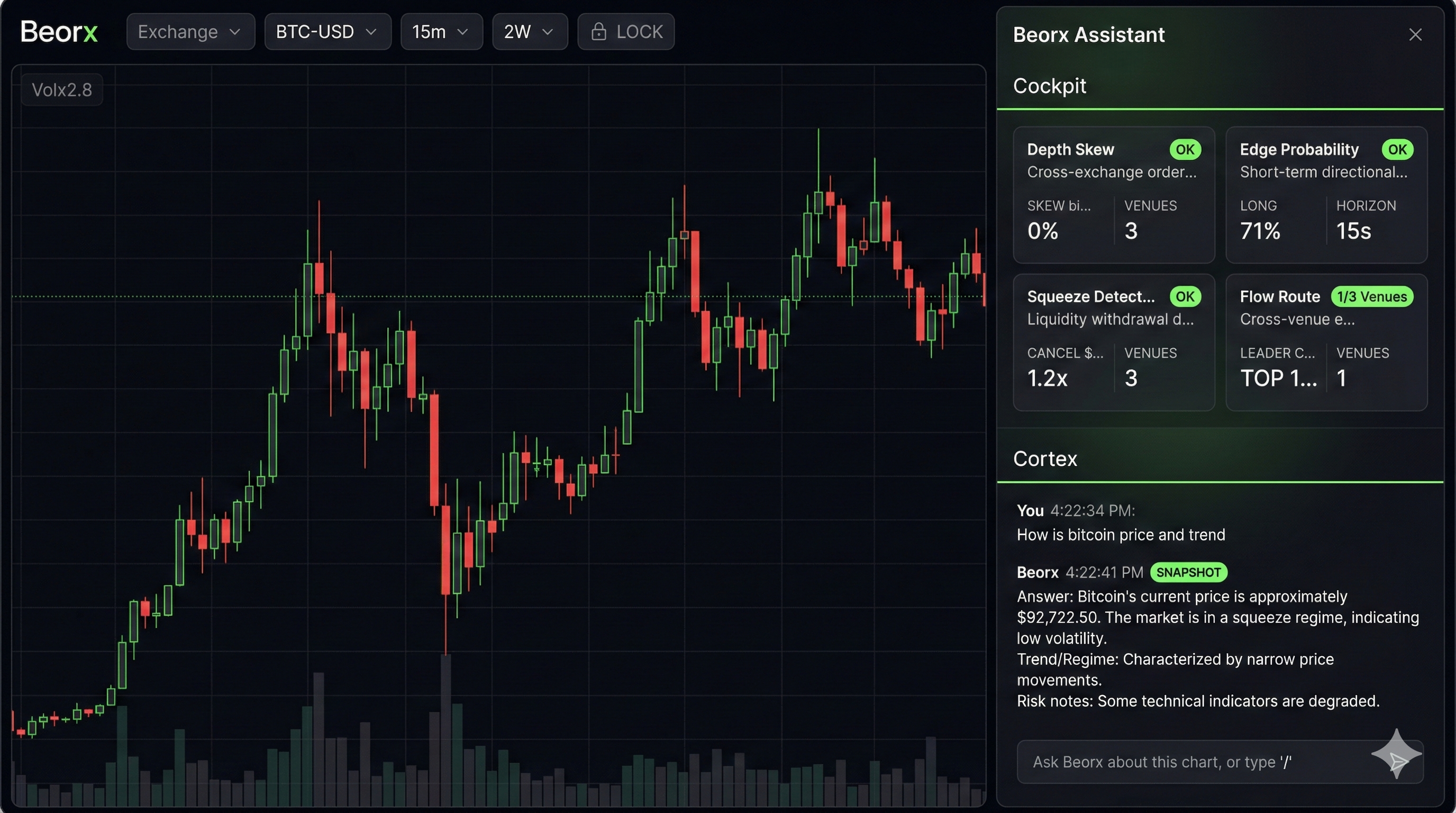 Beorx Terminal Interface - Context Locked